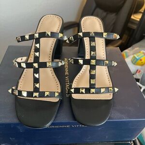 Adrienne Vittadini Studded Mule